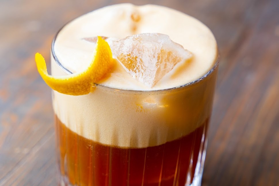 amaro sour cocktail