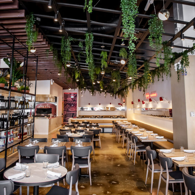 Private event space at Pizzeria Libretto Yonge & Sheppard