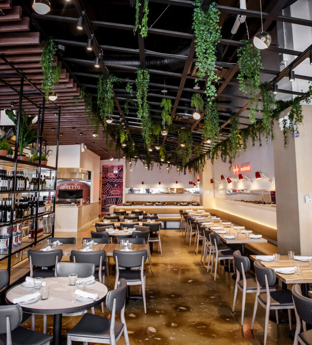 Private event space at Pizzeria Libretto Yonge & Sheppard