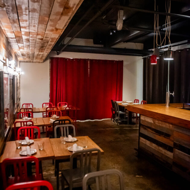 Private event space at Pizzeria Libretto Danforth